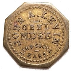 10 Cents - John A. Levin Lindsborg, Kansas