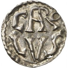Denier - Charlemagne St. Peter church of Trier, SPR