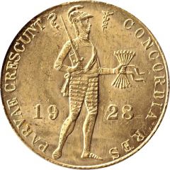 1 Ducat - Wilhelmina Trade Coinage
