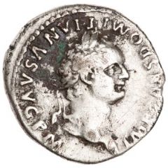Denarius - Domitian TR P COS VII DES VIII P P