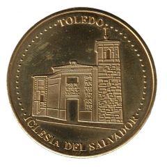 Medal - Toledo Iglesia del Salvador, main entrance
