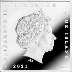 1 Dollar - Elizabeth II Café Terrace at Night