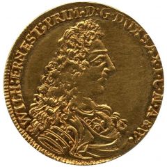 1 Ducat - William Ernest Duke William Ernest’s Birthday and his Pious Foundations