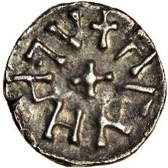 Sceat - Ecgberht with king Alchred
