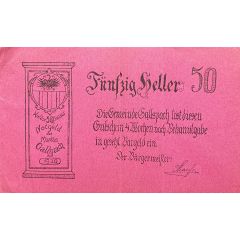 Gallspach Notgeld - 50 Heller
