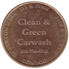Token - Clean & Green Lompoc, California