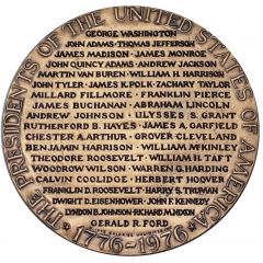 Medal - 37 Presidents of the United States