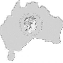 1 Dollar - Elizabeth II 4th Portrait - Kookaburra