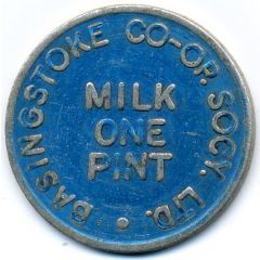 1 Pint Milk - Basingstoke CSL Hampshire