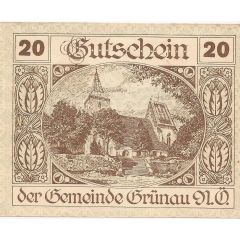 20 Heller Grünau