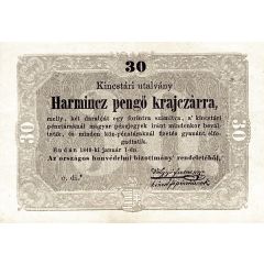 30 Kreuzers Treasury Note