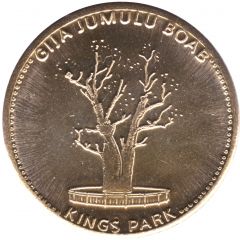 Medal - WA - Kings Park - Boab Tourist Souvenir