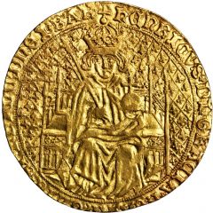 1 Sovereign - Henry VII Group II, cross fitchee