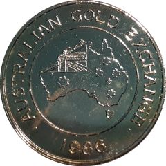Token - 3 Bucks - Australian Gold Exchange Advertising Token