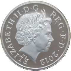 1 Pound - Elizabeth II Royal Shield, Silver Proof