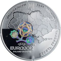 10 Hryven UEFA Euro 2012 - City of Kharkiv