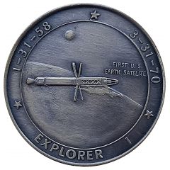 Medal - The Caltech - JPL Numismatic Society Explorer