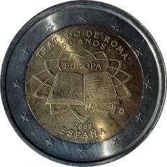 2 Euros Treaty of Rome