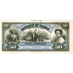 50 Dollars Silver Certificate of Deposit