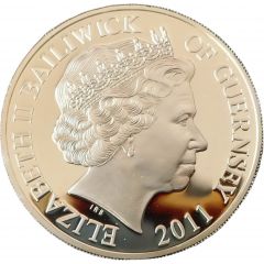 5 Pounds - Elizabeth II British Army, Silver Proof