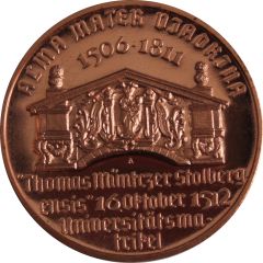 Medal - Thomas Müntzer Stolberg