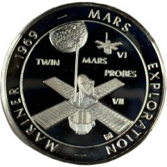 Medal - The Caltech - JPL Numismatic Society Mars Exploration