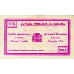 0.15 Pesetas Boltaña