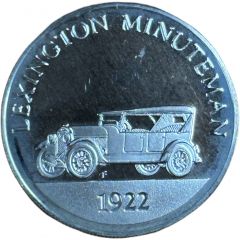 Franklin Mint - Collection of Antique Car Coins - Series 2 Lexington Minuteman