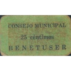 25 Céntimos Benetúser