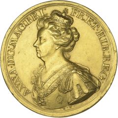 Medal - Anne Battle of Oudenarde, gold