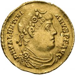 Solidus - Valentinian I VICTORIA AVGG, Treveri