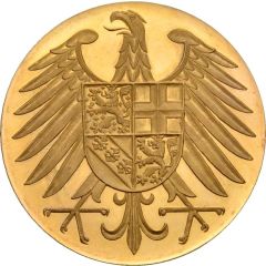 10 Ducats Return of Saarland to West Germany