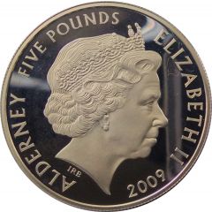 5 Pounds - Elizabeth II Mini, Silver Proof