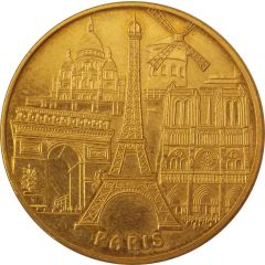 Monnaie de Paris Tourist Token - Paris Les 5 Monuments