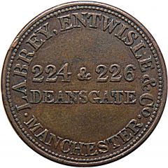 1 Farthing Lancashire - Manchester / Labrey Entwisle