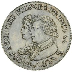 Medalet - George III Royal Wedding, 25mm