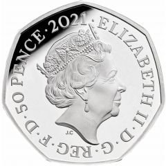 50 Pence - Elizabeth II Winnie The Pooh, Silver Proof