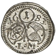 1 Pfennig - John Frederick