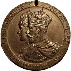 Medal - George V and Mary Coronation Handsworth