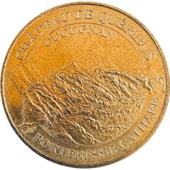 Monnaie de Paris Tourist Token - Cucugnan Château de Quéribus