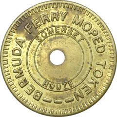 Ferry Token Somerset Route, Moped, Two riders