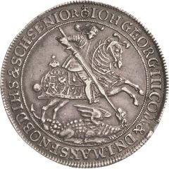 1/2 Thaler - John George III Death