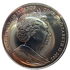 1 Dollar - Elizabeth II Golden Jubilee - On Horse