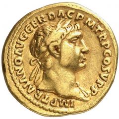 Aureus - Trajan S P Q R OPTIMO PRINCIPI, Abundantia