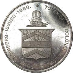 5 Shillings Hampstead Norreys, white metal