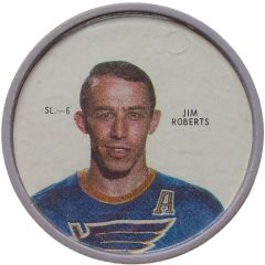 Token - Shirriff Hockey Player SL.-6, Jim Roberts