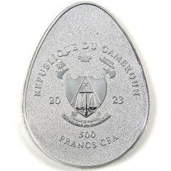 500 Francs Pysanky egg