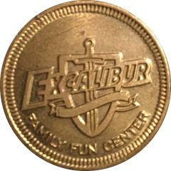 Arcade Token - Excalibur Family Fun Center Louisiana