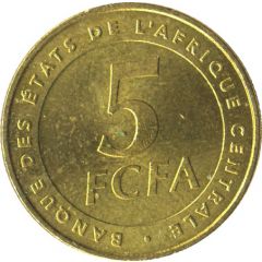 5 Francs CFA