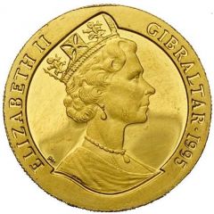 1/5 Crown - Elizabeth II Rock of Gibraltar